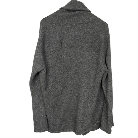 Nakedcashmere Grey 100% Cashmere Open Front Cardigan 1X - Picture 2 of 6